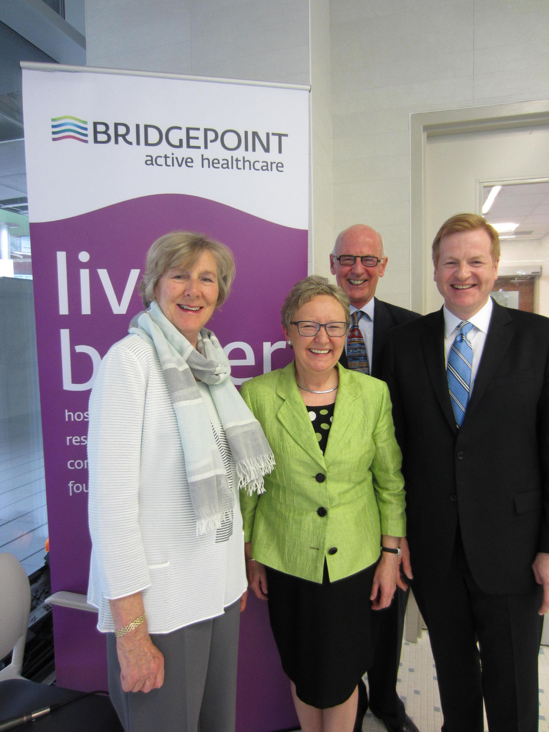 Tim and Frances Price at Bridgepoint